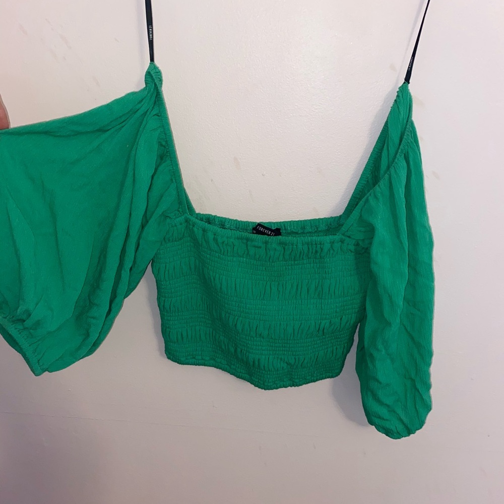 Off the Shoulder Cropped Top